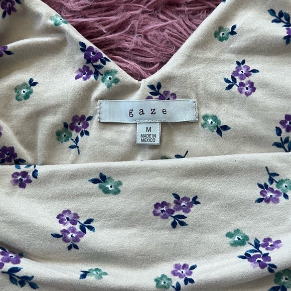 floral tank top - Picture 3 of 4